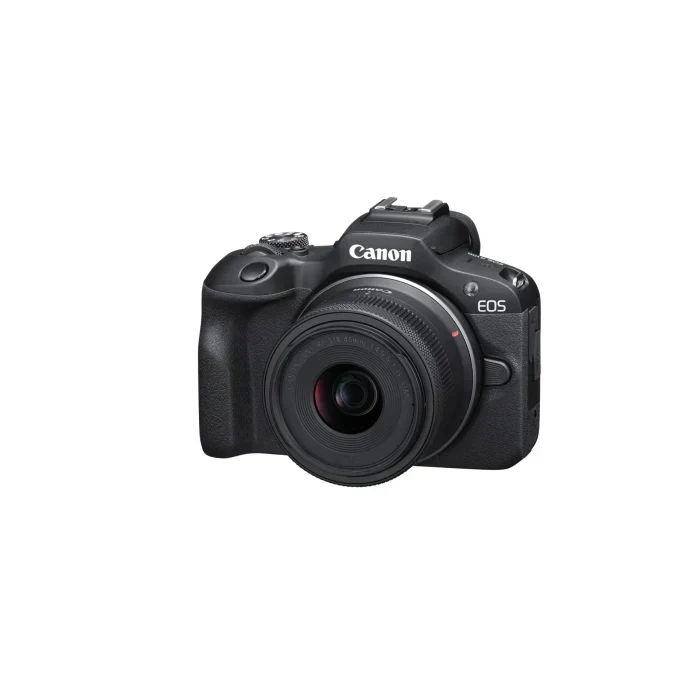 Canon EOS R100 Mirrorless Camera + RF-S 18-45MM Lens
