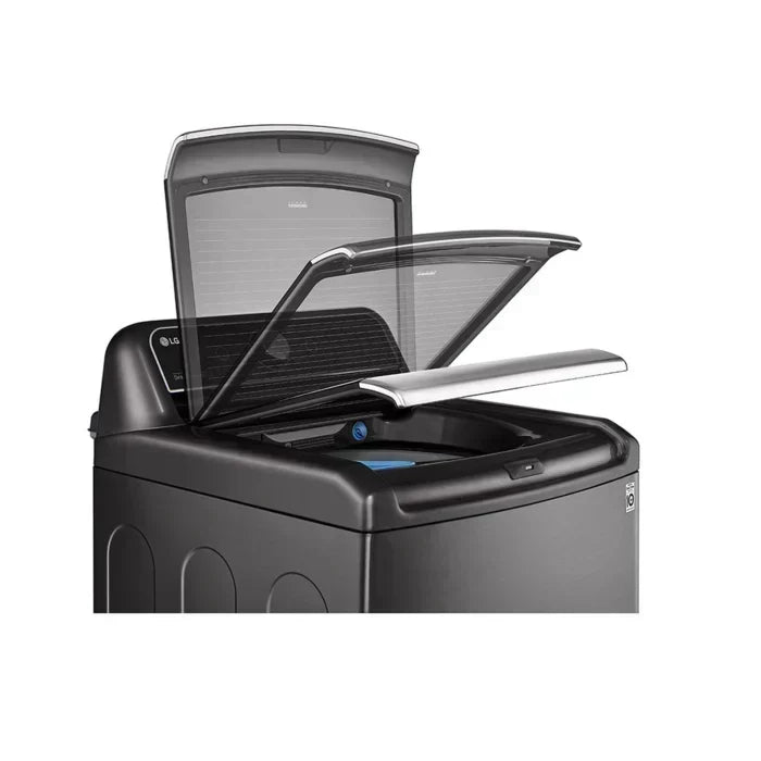 LG 24kg Black Steel Top Loader T2472EFHSTL