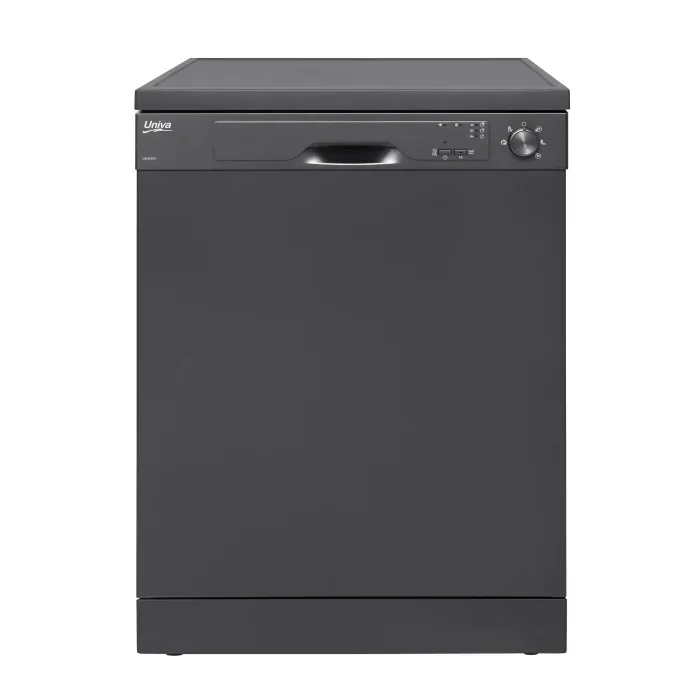 Univa 13 Place Dishwasher Dark Grey UDW301